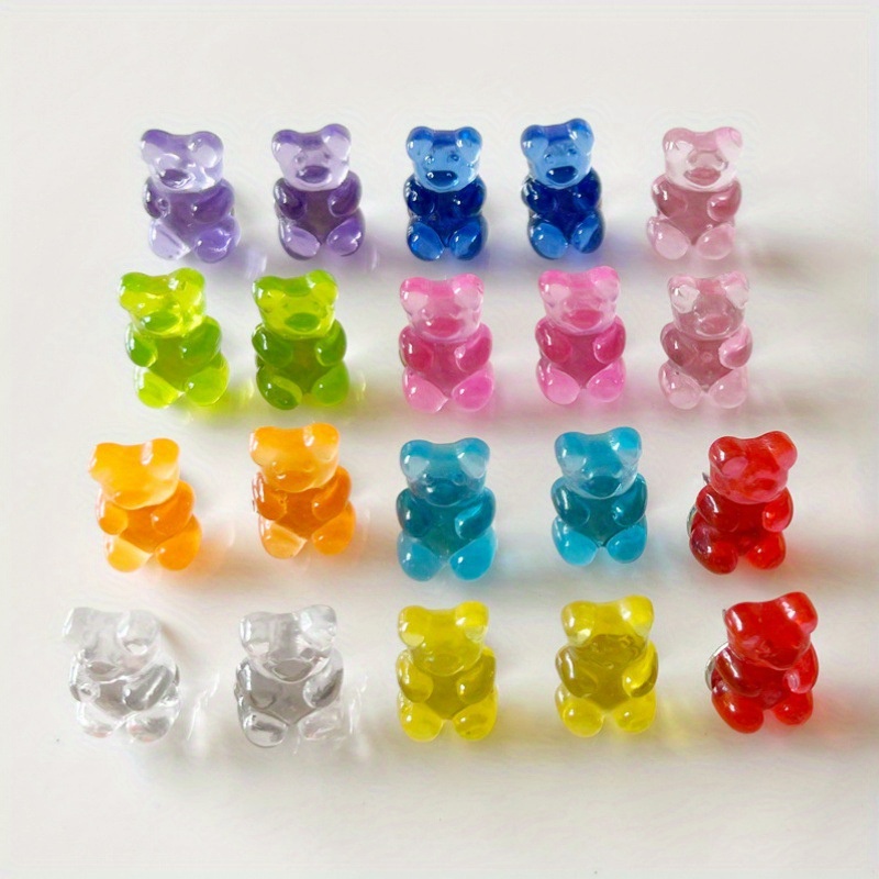 20pcsadorable Bears Push Pins Translucent Thumb Tacks - Temu