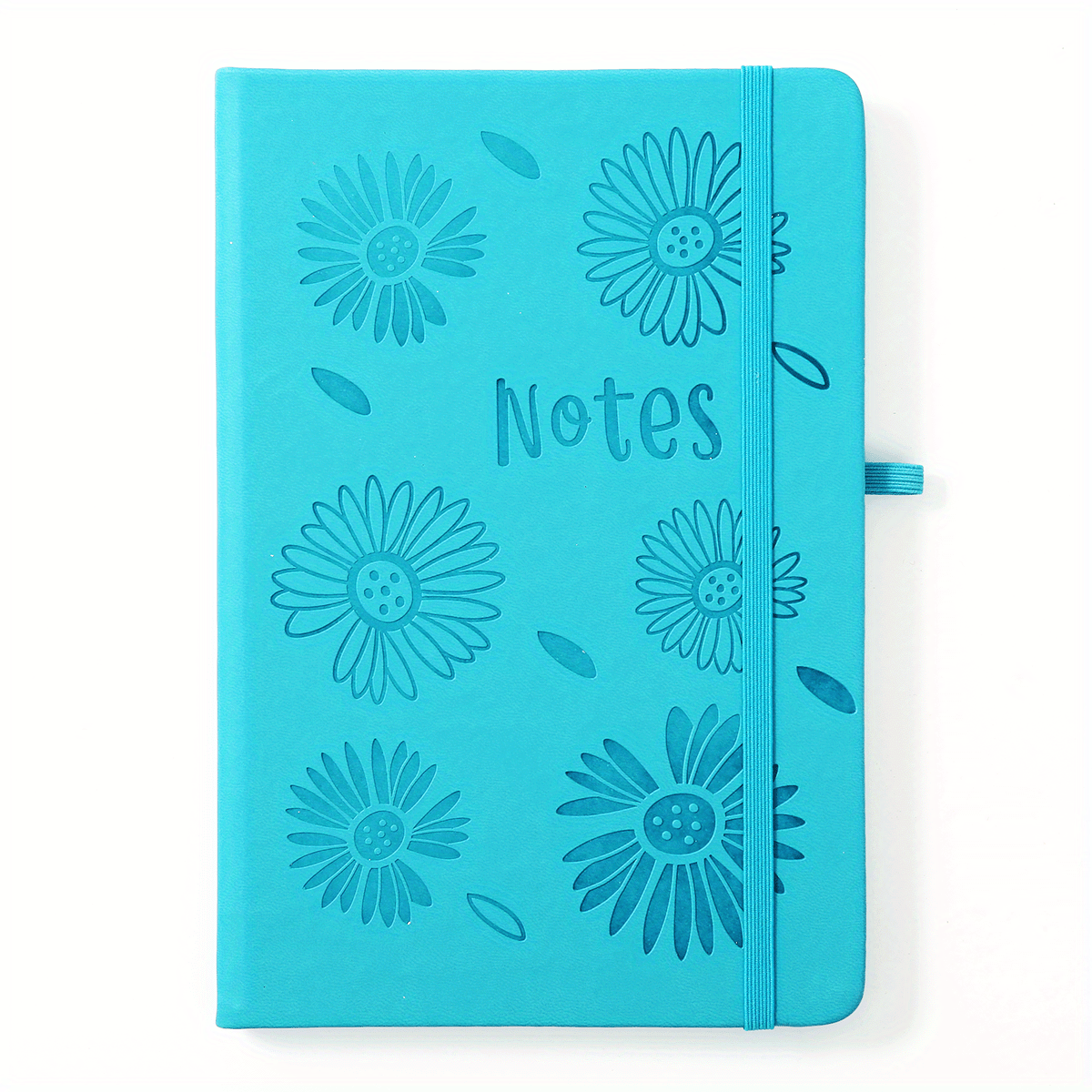A5 Flower PU Notebook 14 48x21 08cm Thickened Paper - Home Office School Use