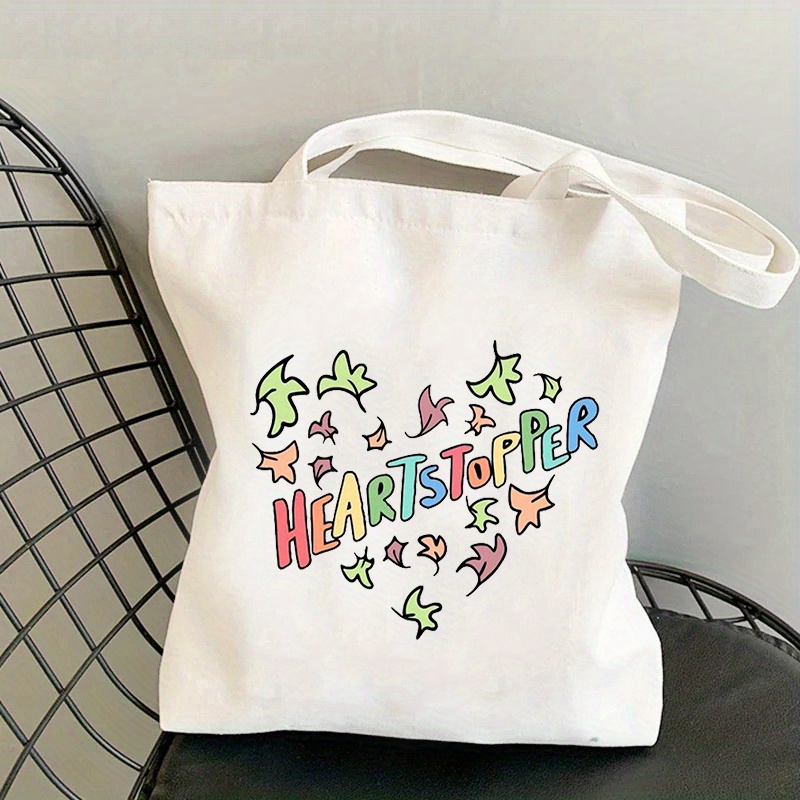 Heartstopper Leaves And Cute Shoes Canvas Tote Bag - Brook Prime