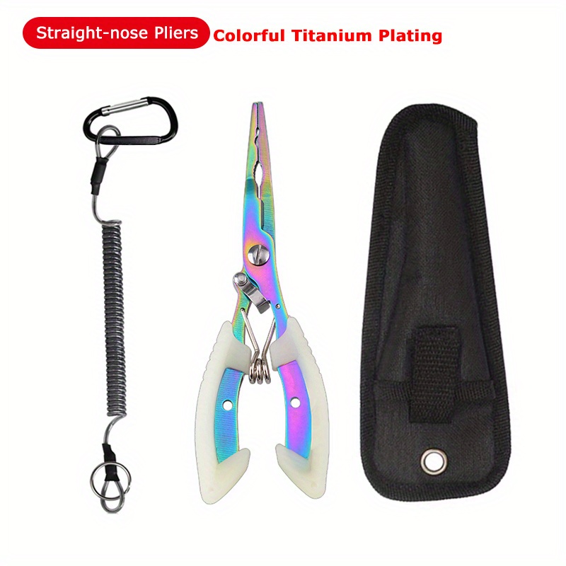 23 New Seaguar Titanium Alloy Lure Fishing Pliers Anti-Rust  Multi-Functional Stainless Steel Pliers - AliExpress