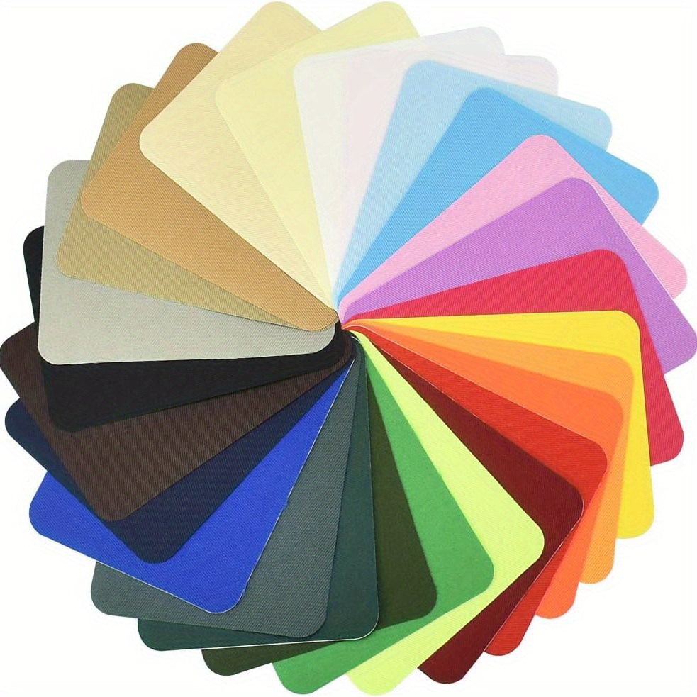 Colors Iron On Patches Kit Premium Quality Denim Iron - Temu
