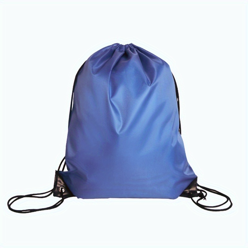 SALYYA Waterproof Drawstring Sports Bag Lightweight Backpack Men's and  Women's Backpack Wide Strap (Sea Blue)
