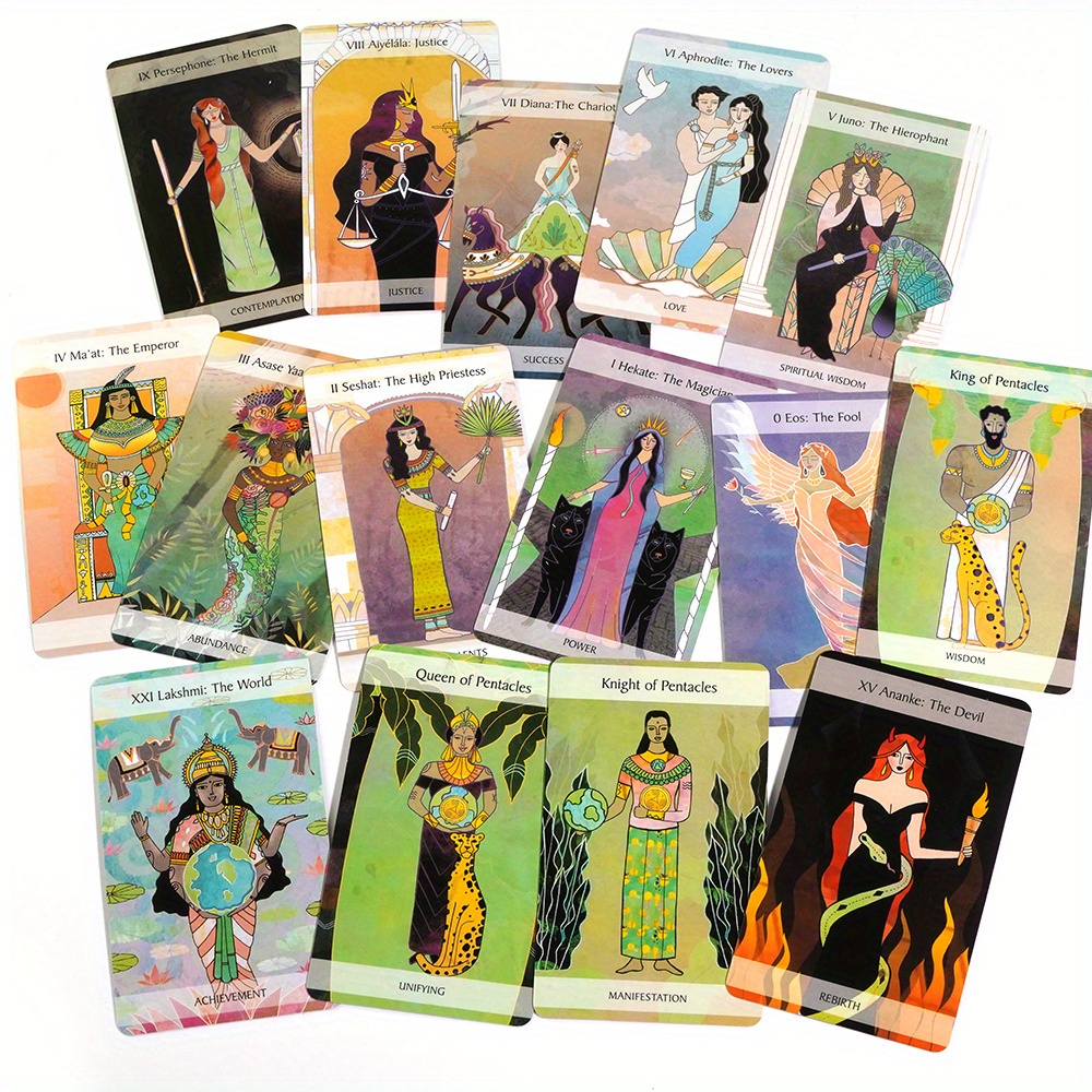 Mythic Goddess Tarot, Board Games - Temu