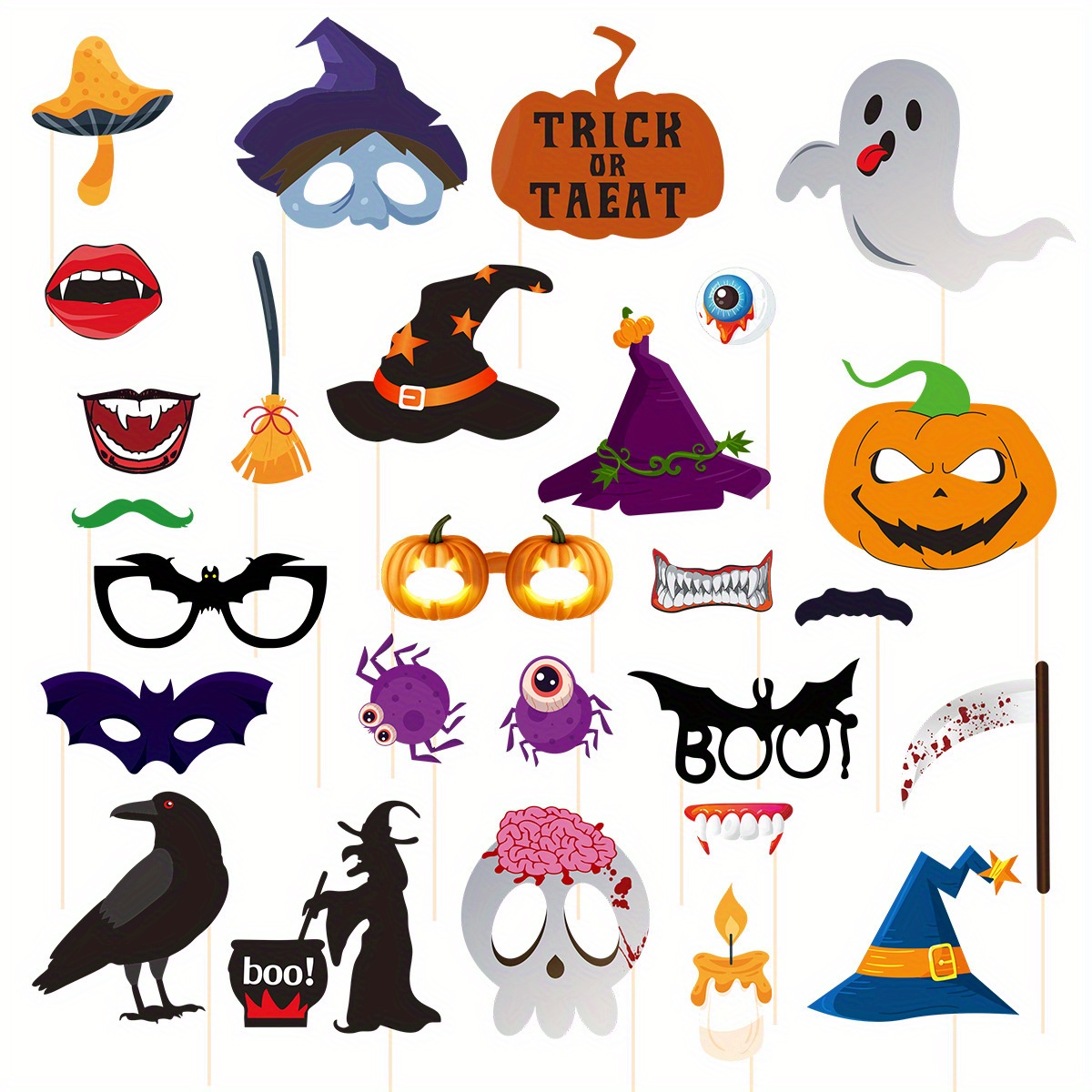 Halloween deals decorations props