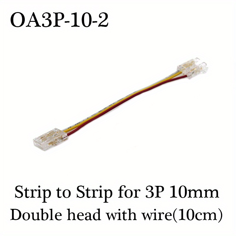 Connecteurs à bande LED sans soudure 8 mm PCS 2 Algeria