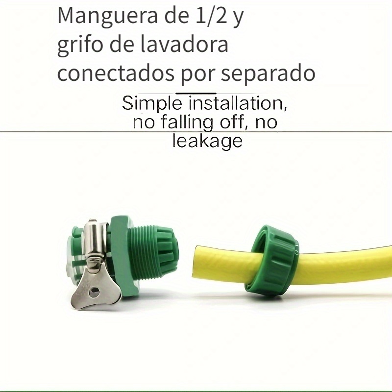 1pc Conector Grifo Manguera Salida Lavadora Grifo Especial - Temu