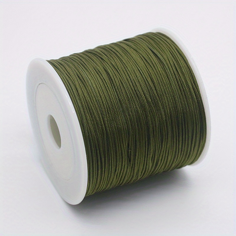 100 M/rollo 1mm Cordón Elástico Hilo Color Degradado Cuerda - Temu
