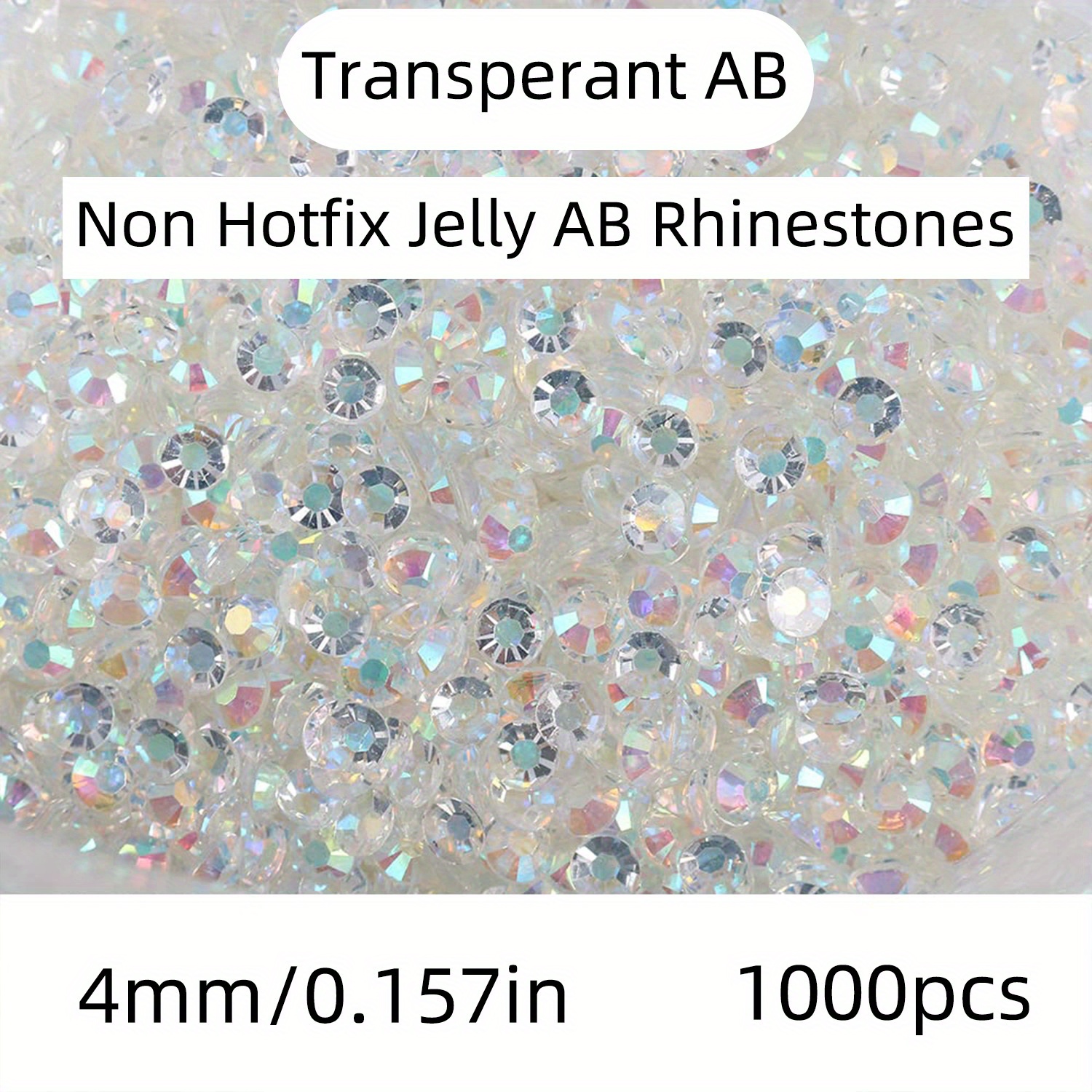 Clear Orange Transparent NON-AB Rhinestones Flatback Resin Rhinestone  Choose Size Perfect for Snow Globe Tumblers Non-hotfix 