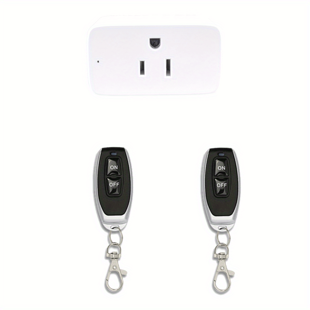Wireless Switch Plug, Rf433mhz Remote Control Us Plug, 16a 220v Ac Easy To  Install And Use, Wireless Plug Remote Control, Can Delay, Wireless Remote  Control Without Network Can Control On/off Socket, Can