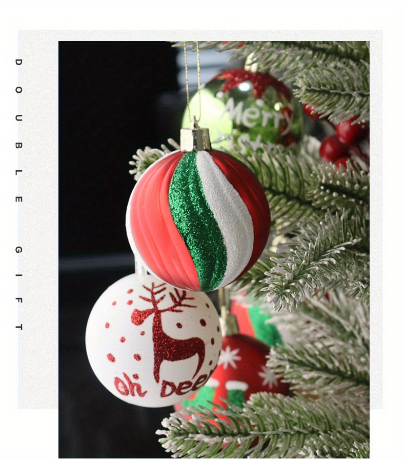 1 set christmas ball classic gift box christmas balls christmas ornaments christmas tree decor christmas decor xmas decor christmas tree ornament decor christmas decorations 2023 christmas decorations christmas decorations for home details 6