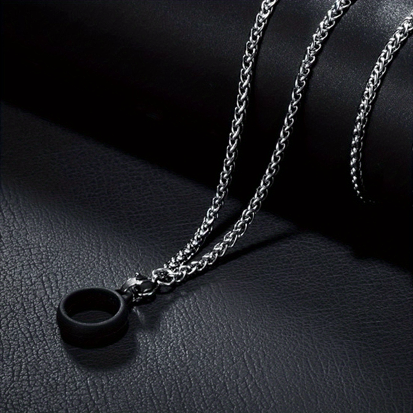 cigarette chain Handmade necklace No more sad Cigarette Inside Holding Necklace Silver