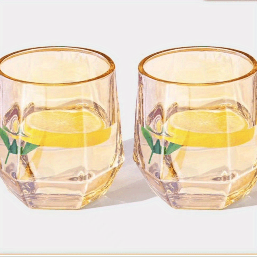 Modern Drinkware, Colorful Glass Cups