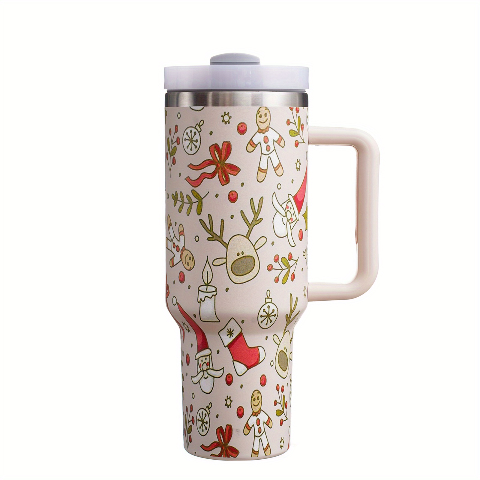 Ello Campy Vacuum-Insulated Stainless Steel Travel Mug Grey