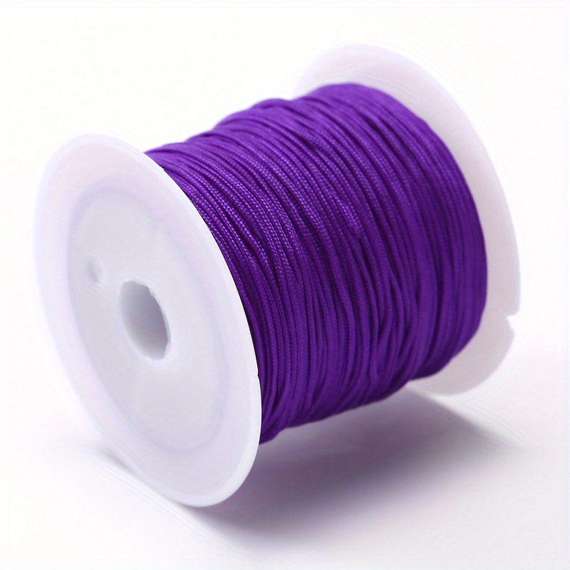 10 Colors 1mm Nylon Hand Knitting Cord String Beading Thread for
