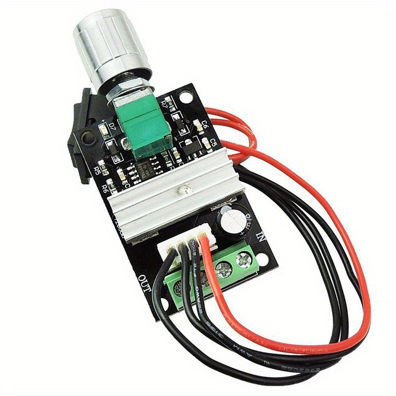 6v 12v 24v 28v 3a Pwm Motor Speed Controller - Temu