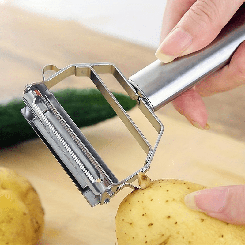 Stainless Steel Potato Chip Slicer Dough Vegetable - Temu