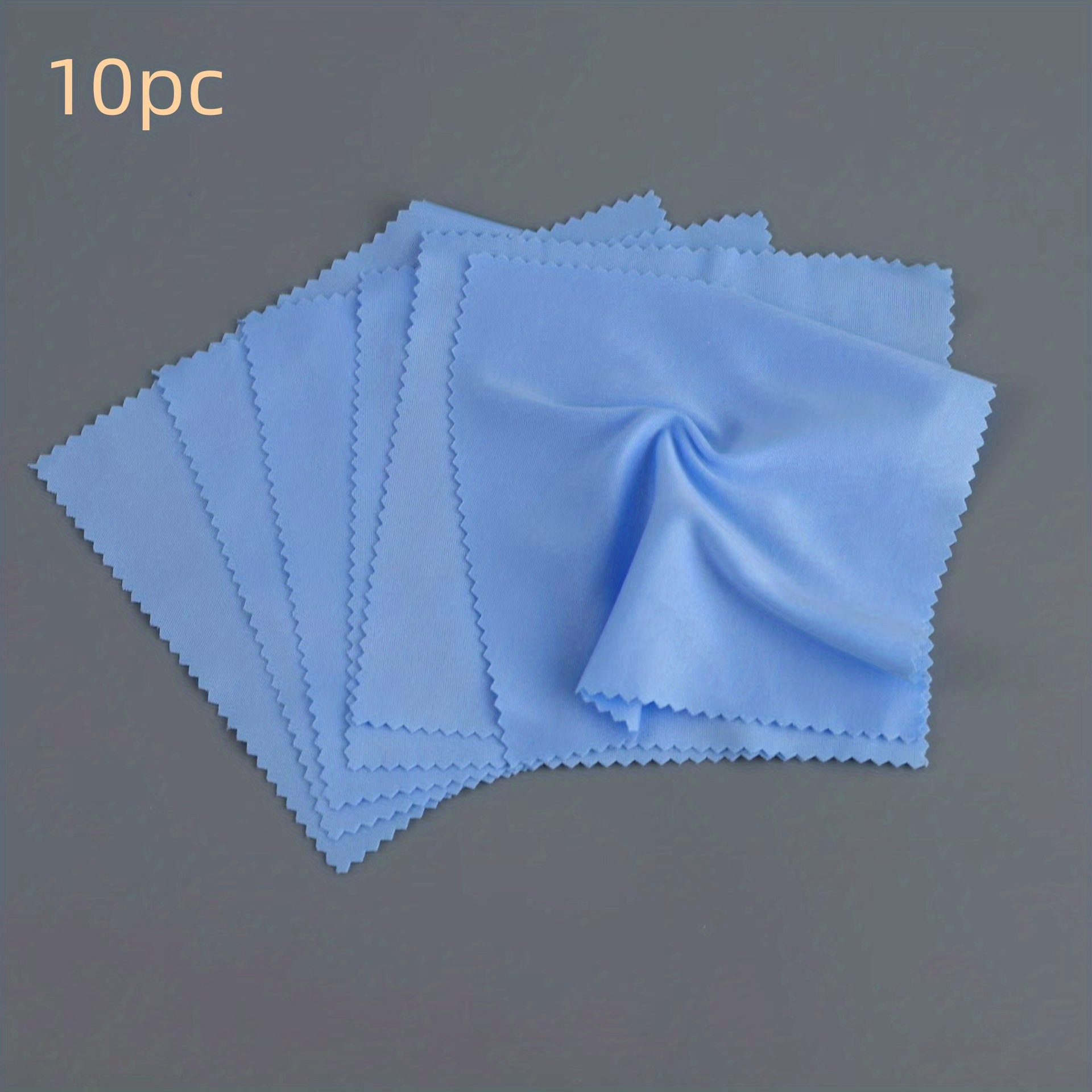 10pcs Glasses Cleaning Cloth Mesh Lace Glasses Cloth Lens Cleaning Wipe