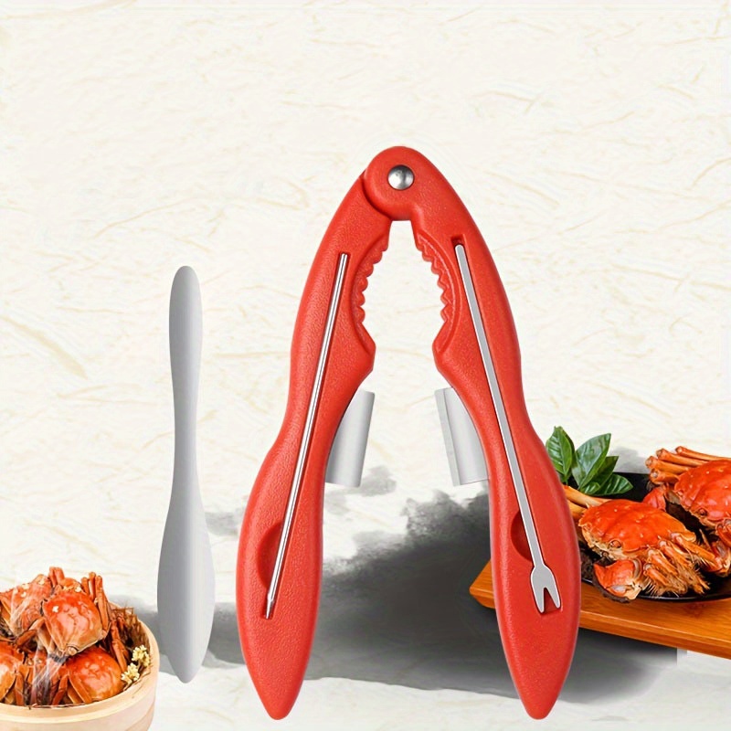 Kitchen Barbecue Tools To Eat Crab Tools Crab Fork Crab Clip Temu