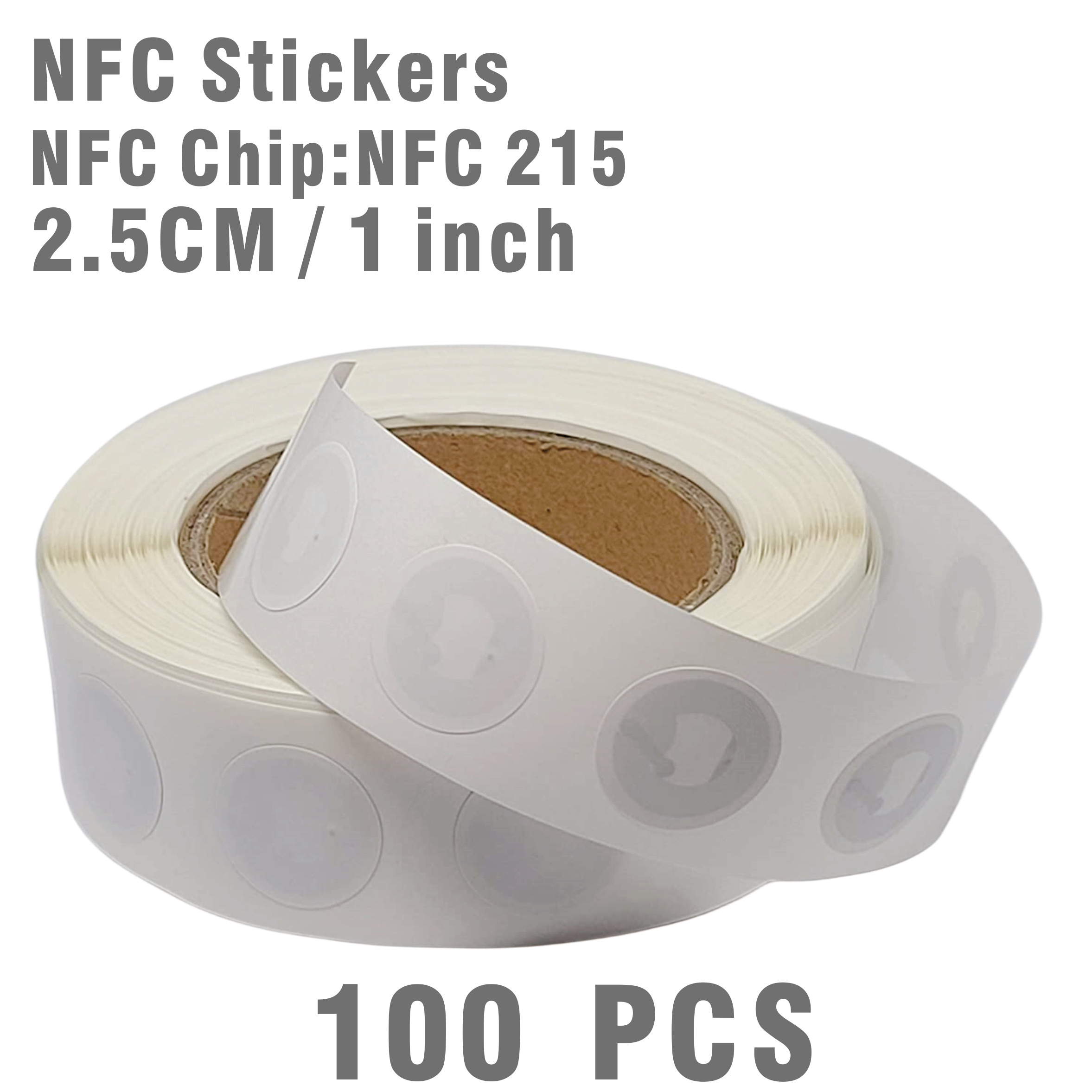 1pc/10pcs/100pcs NFC-Aufkleber NFC-Tags Aufkleber Beschreibbare