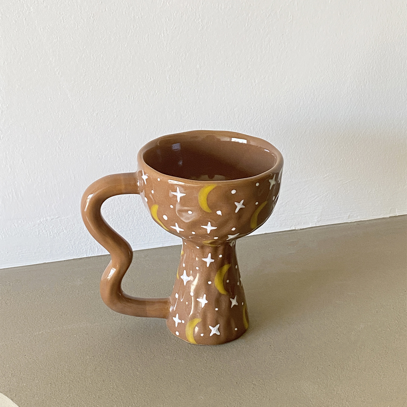 SECELES 500ml Tazas de café de cerámica hecha a mano, 18oz taza de té con  mango grande para la oficina y el hogar, ceramic coffee mug apto para