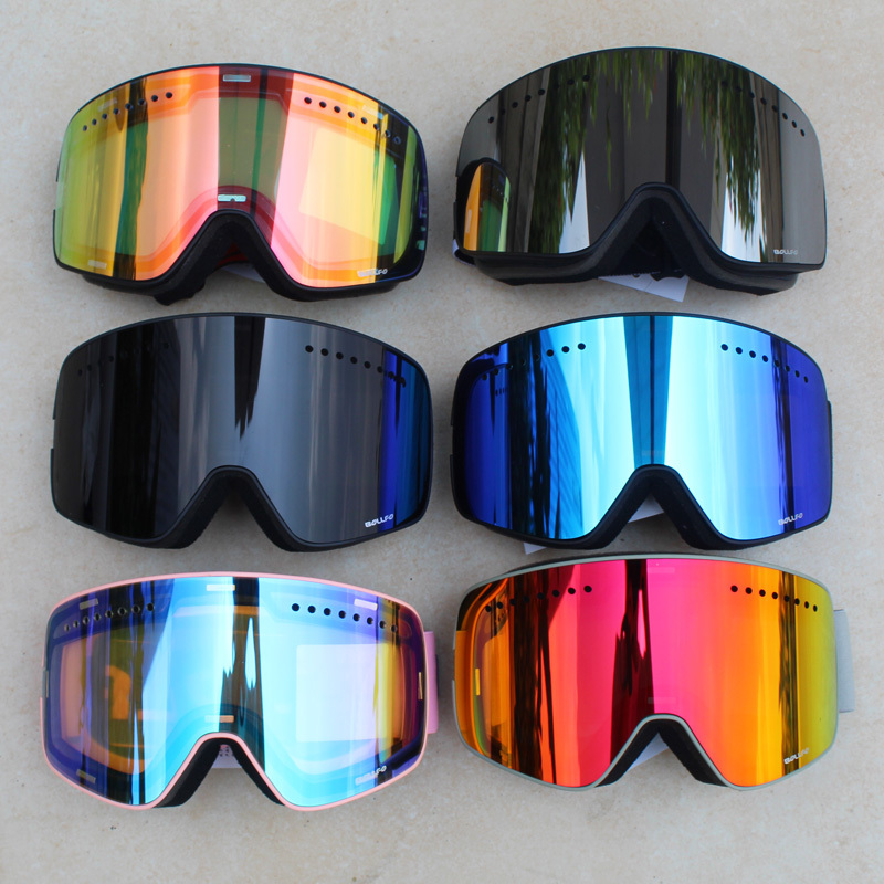 Gafas De Esquí Para Hombres, Mujeres Y Jóvenes - Gafas De Esquí / Snowboard  Al Aire Libre Con Revestimiento Antiniebla, Unisex, Mode de Mujer