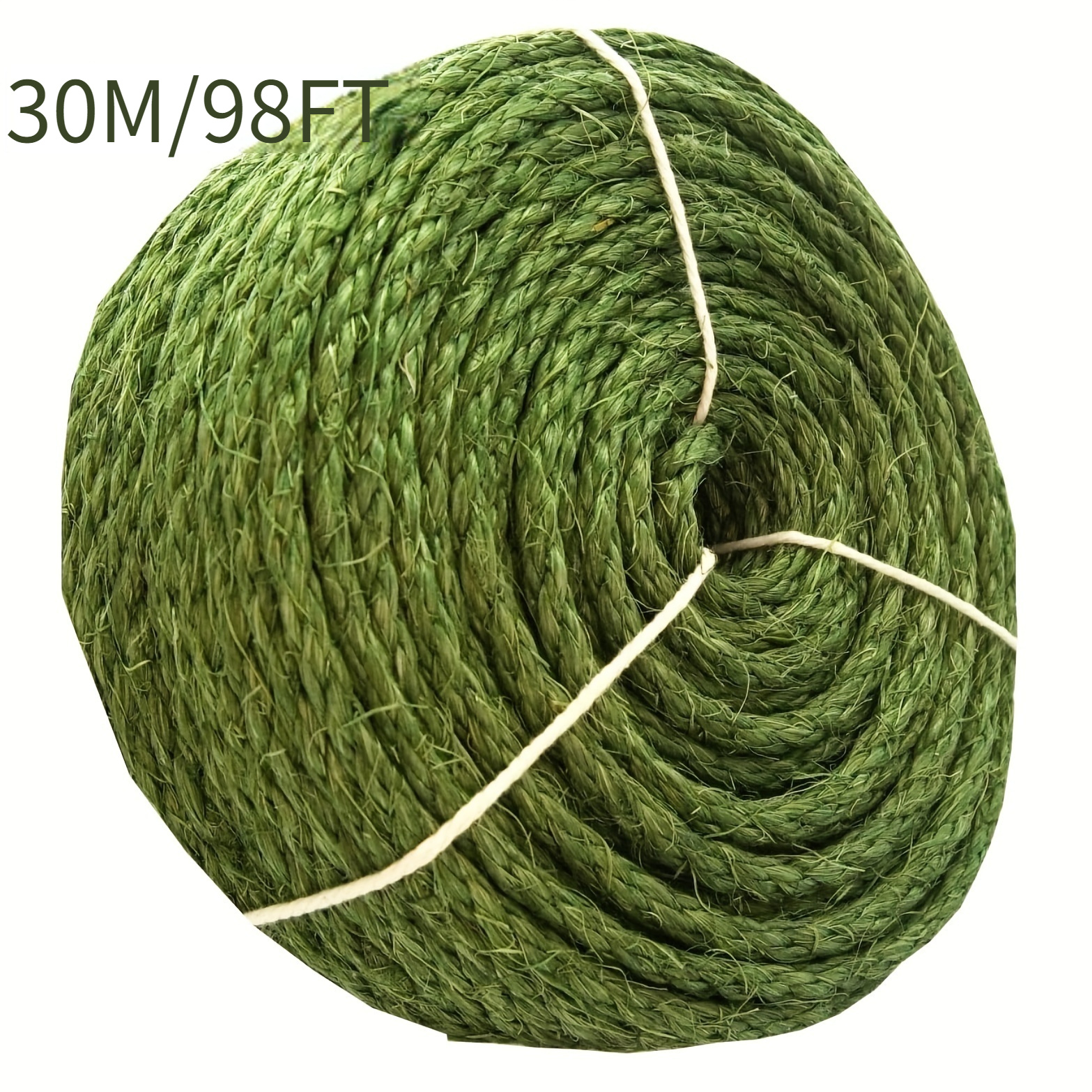 Cuerda Sisal Natural Verde 6 Mm 98 Pies Árboles Navidad Diy - Temu Chile