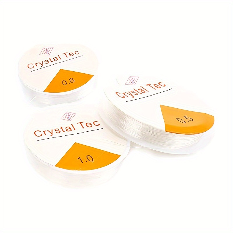 Crystal Elastic String Bracelets 3 Size Clear White Stretchy - Temu New  Zealand