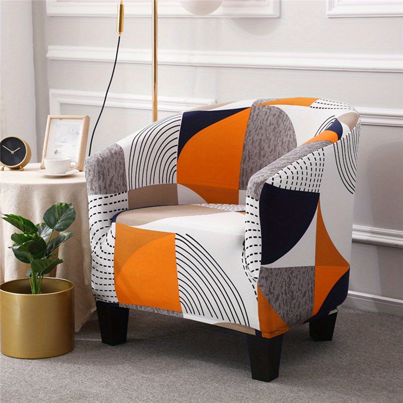 Tub chair discount round pillow covers