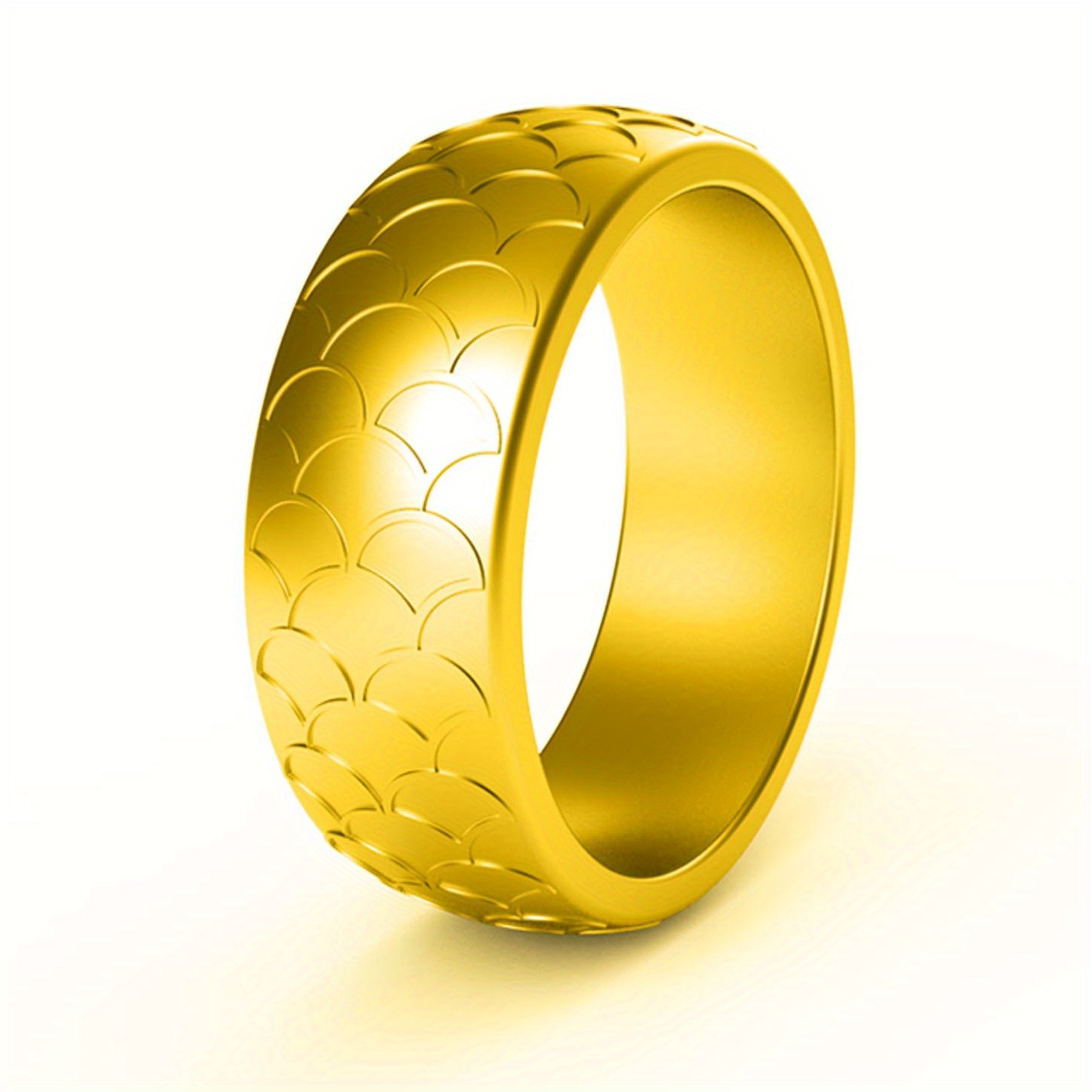 Silicone on sale gold ring