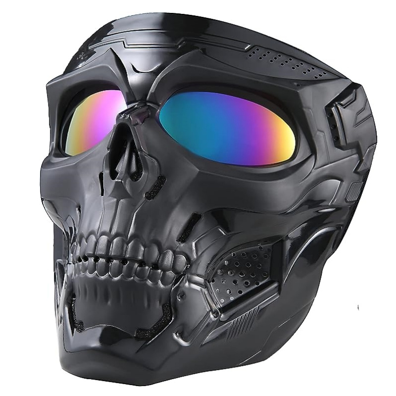 Halloween Style Tactical Skull Mask, Full Face Protection,outdoor Riding  Windproof Goggles For Military Fan, Survival Games, Shooting, Halloween,  Cosplay And Masquerade Party - Temu Philippines