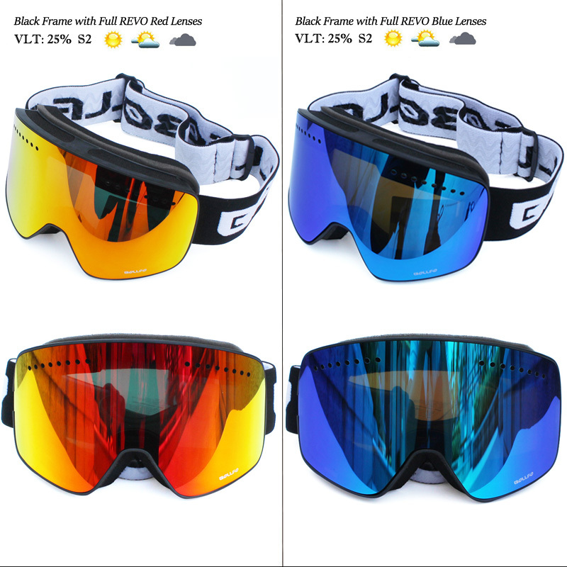 Copozz-gafas De Esquí Magnéticas Para Hombre Y Mujer, Lentes De Cambio  Rápido Y Estuche, Protección 100% Uv400, Gafas De Snowboard Antivaho - Gafas  De Esquí - AliExpress