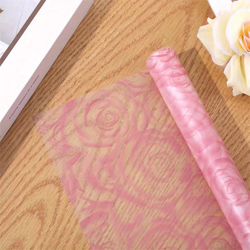 Hot Sale Embossed Paper Flower Bouquet Wrapping Paper for Flowers