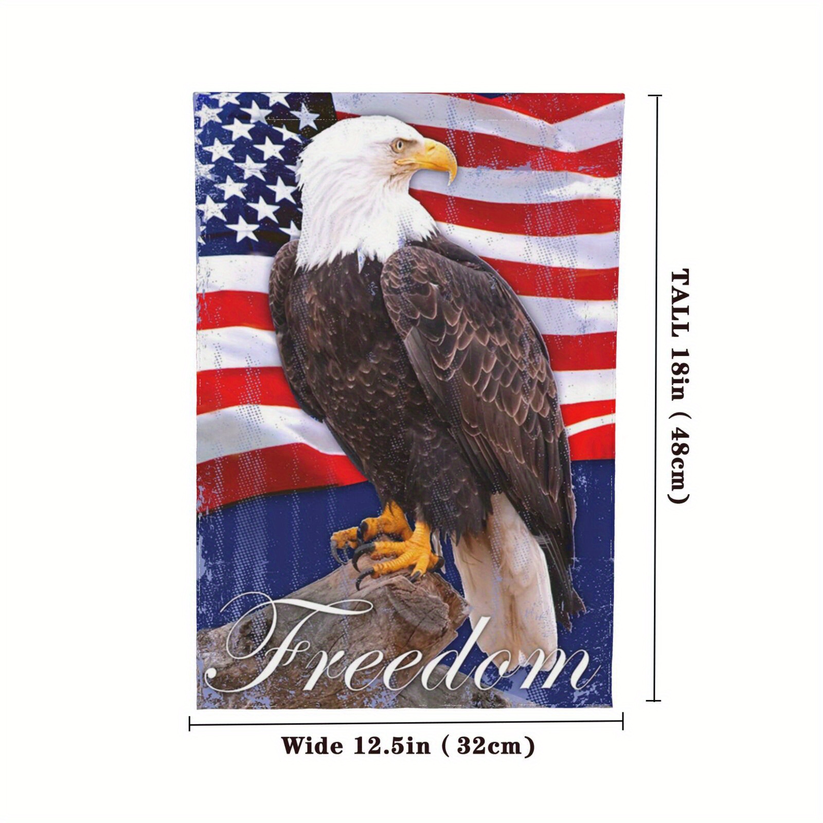 american flag vintage eagle