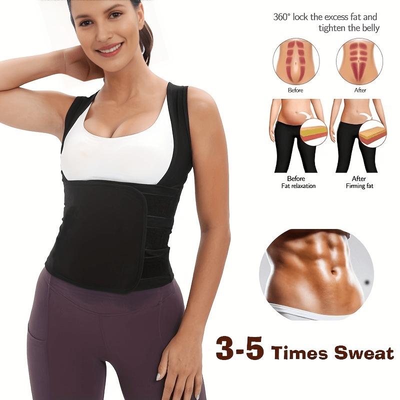 Waist Trainer Women Sauna Sweat Vest Body Shaper Slimming Waist