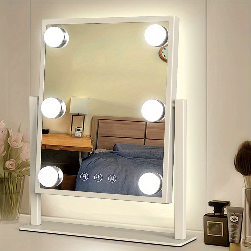Vanity Mirror Lights Lighted Makeup Mirror 3 Color - Temu