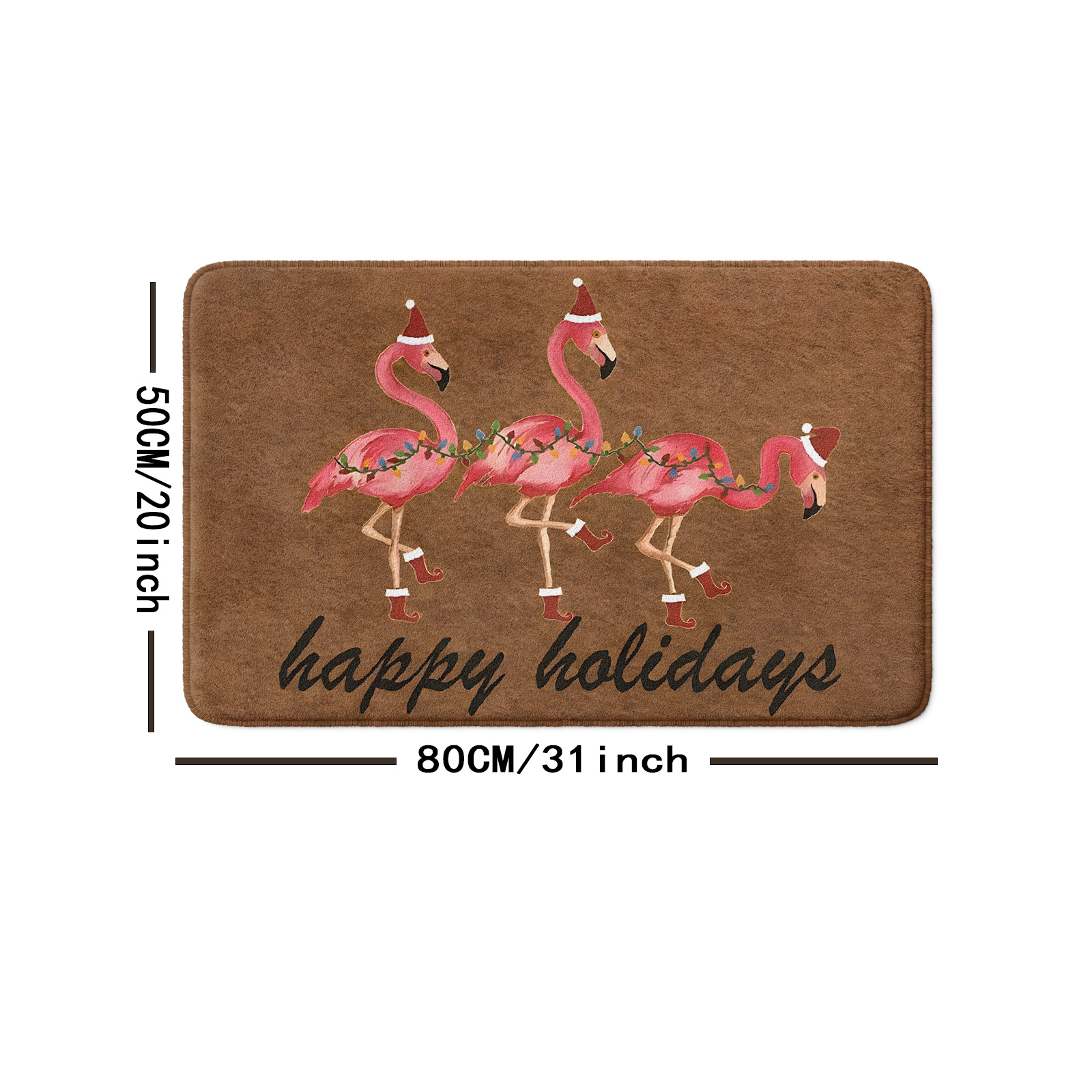  Flamingo P Memory Foam Bath Mat for Bathroom Non Slip