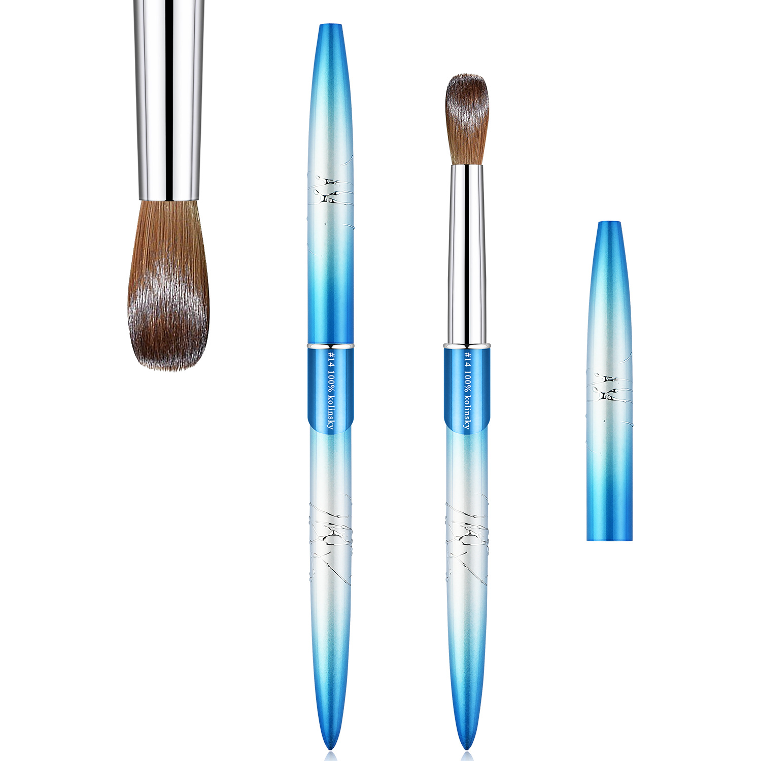 EX Kolinsky Acrylic Brush 8 - Cosmo Nail and Beauty Supply