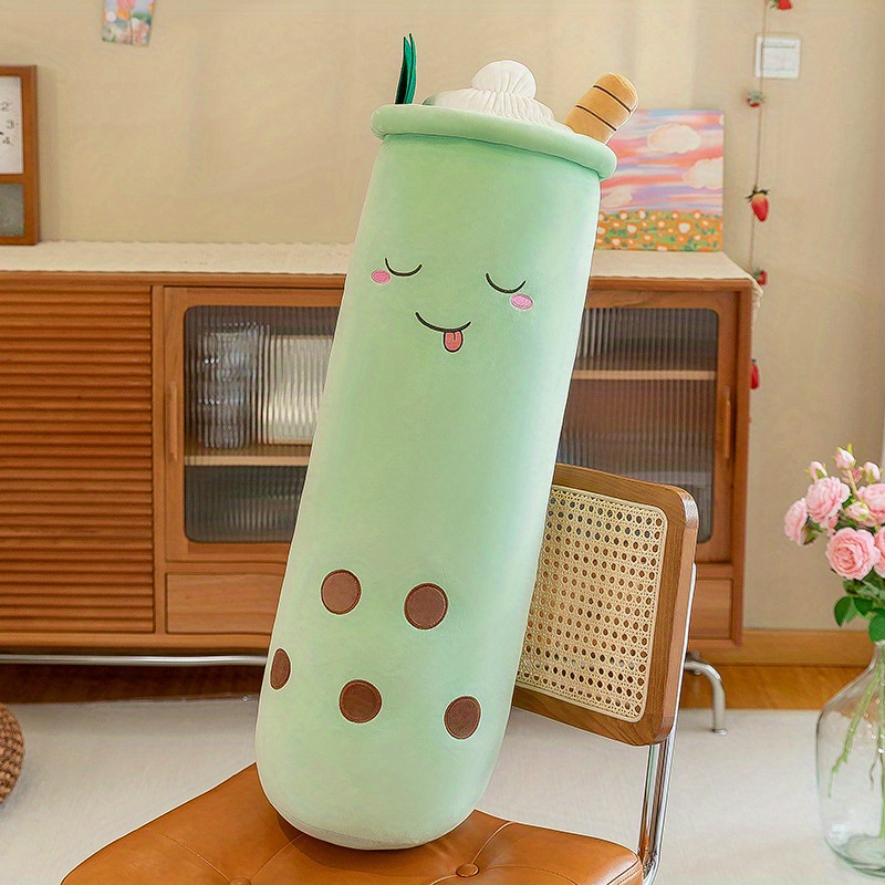 Bubble Tea Plush Pillow Plush Pillow, Cute Milk Tea Cup Plushie