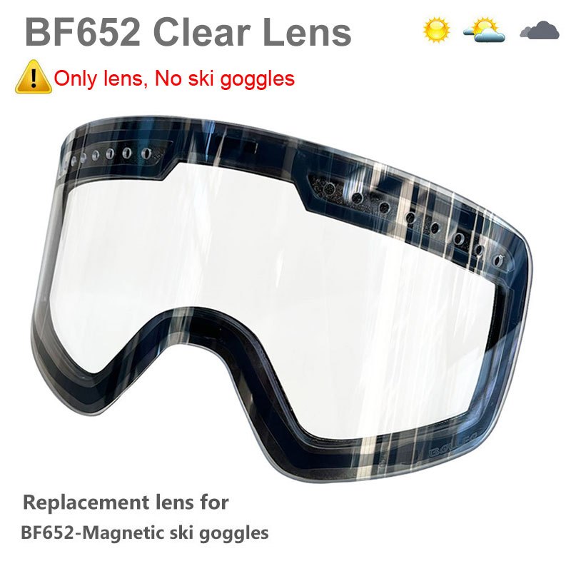 COPOZZ-Gafas de esquí profesionales para hombre y mujer, lentes de