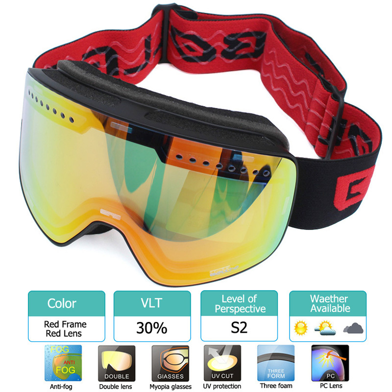  Lelinta Ski Goggles Snowboard Goggles for Men Women & Youth,  Snow Goggle : Sports & Outdoors