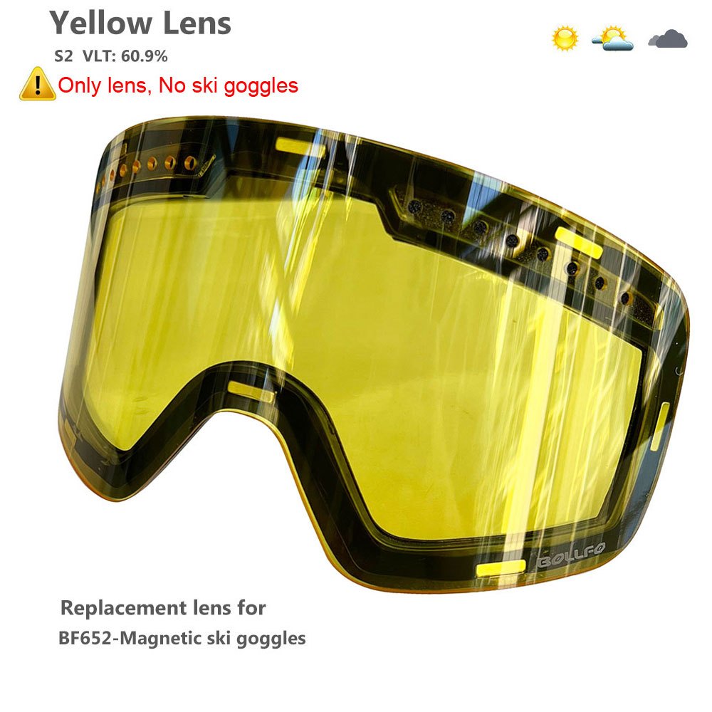 Ski Len/Ski Goggles With Magnetic Double Layer Lens, Skiing Anti-fog UV400  Snowboard Goggles For Men And Women, Outdoor Sports Ski Glasses, Eyewear
