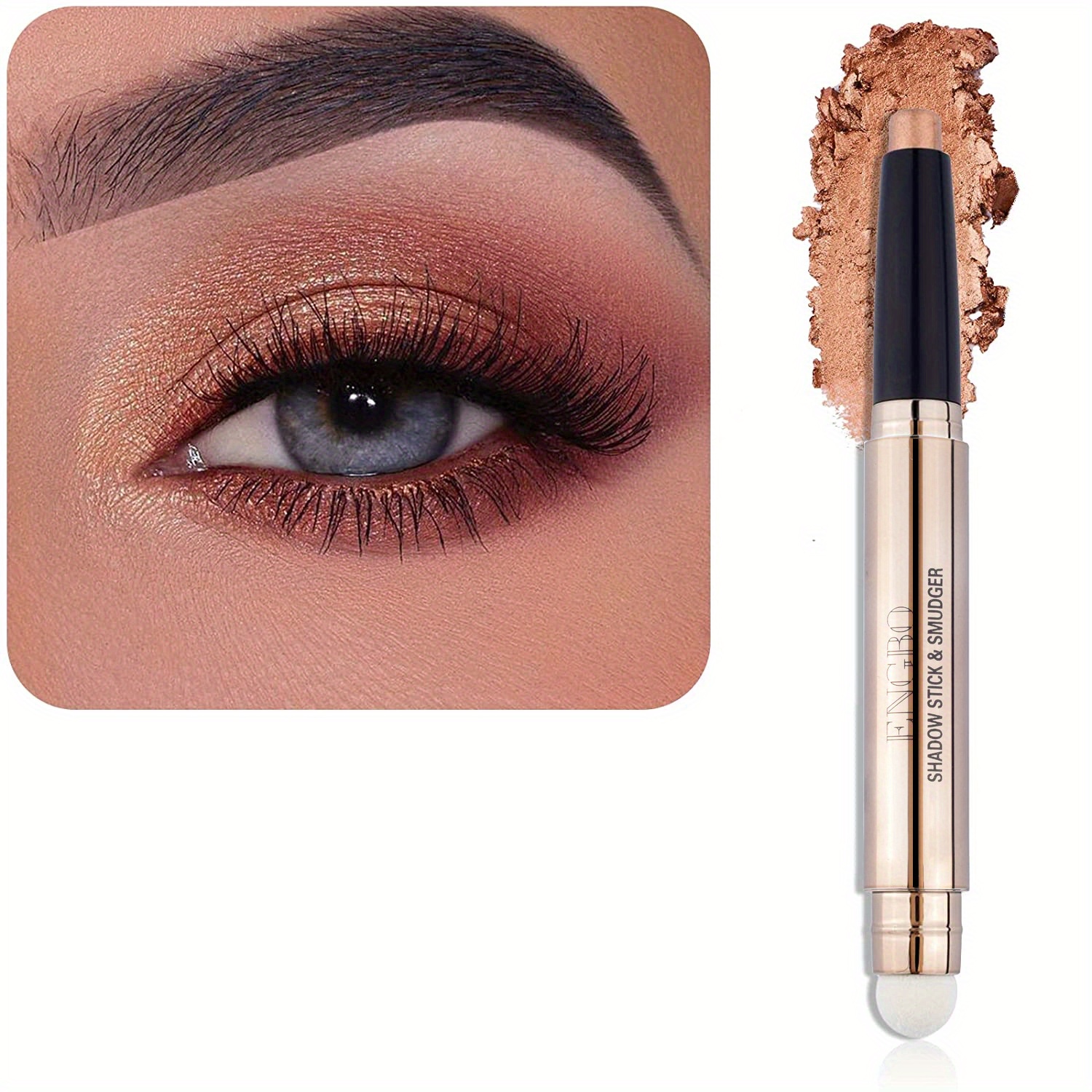 Creamy Eyeshadow Stick Brightening Makeup Waterproof Long Lasting