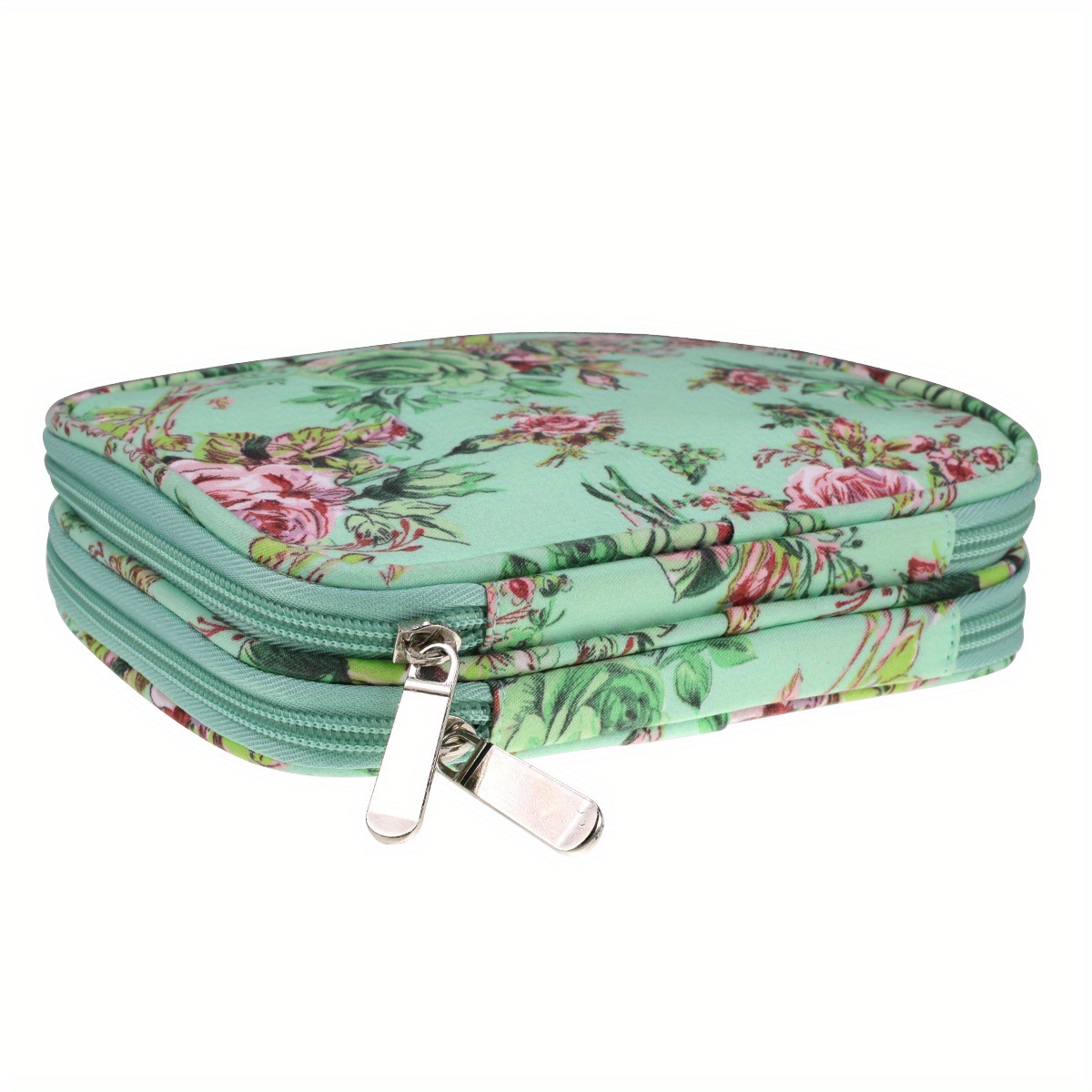 Crochet Protection Sleeve, Zipper Pocket, Storage Bag, Portable Travel Crochet Storage Bag With Mesh Pocket And Crochet Holder Slot, Can Carry A Of Crochet And Knit Additions