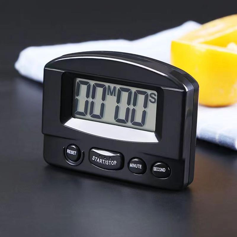 1pc Large Screen Magnetic Digital Timer With Big Lcd Display And