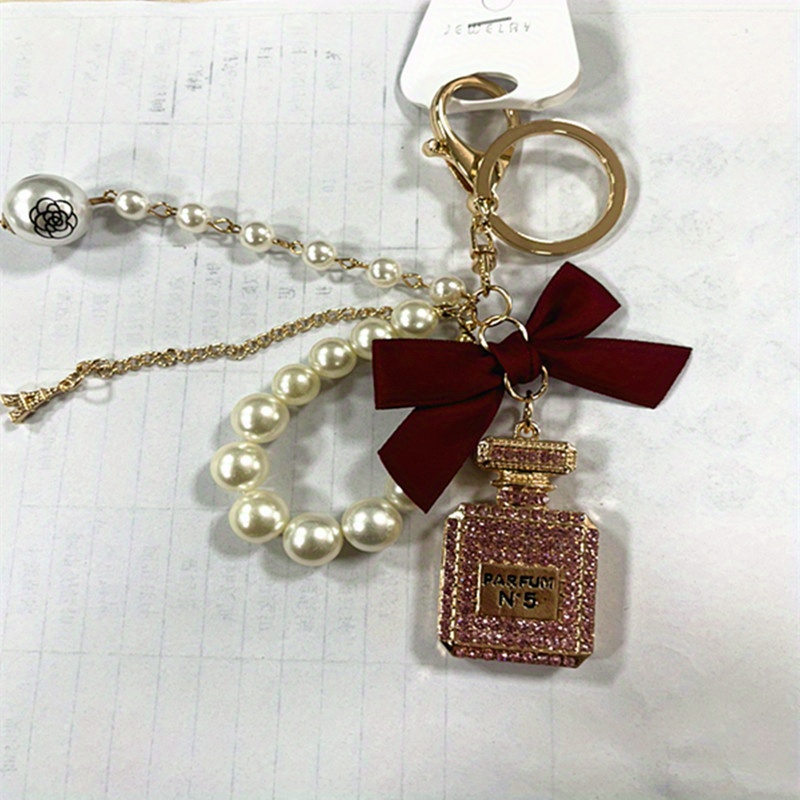 CHANEL, Accessories, Chanel Purse Jewelry Key Chain