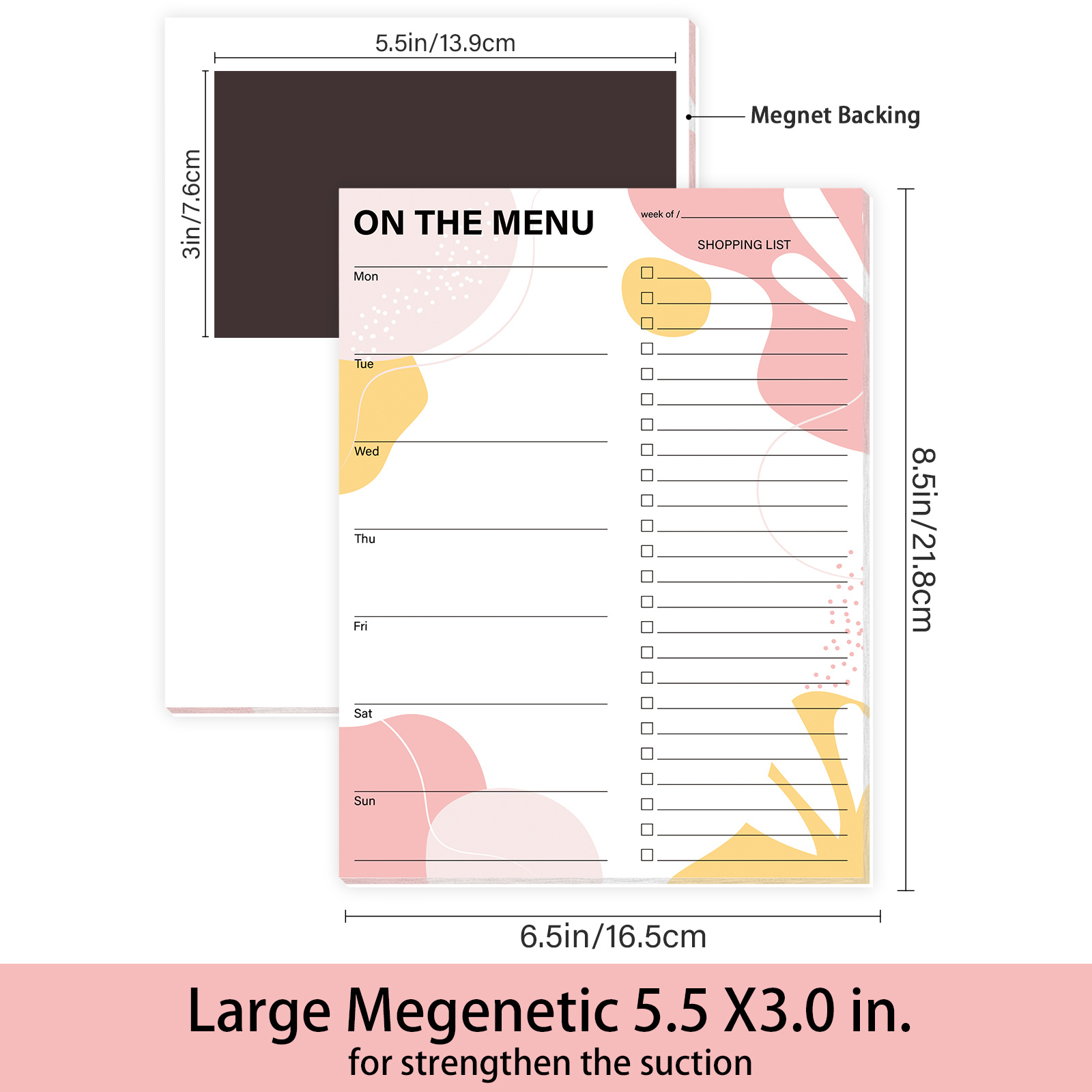 Notepad Shopping List Tear Grocery Magnetic - Temu New Zealand