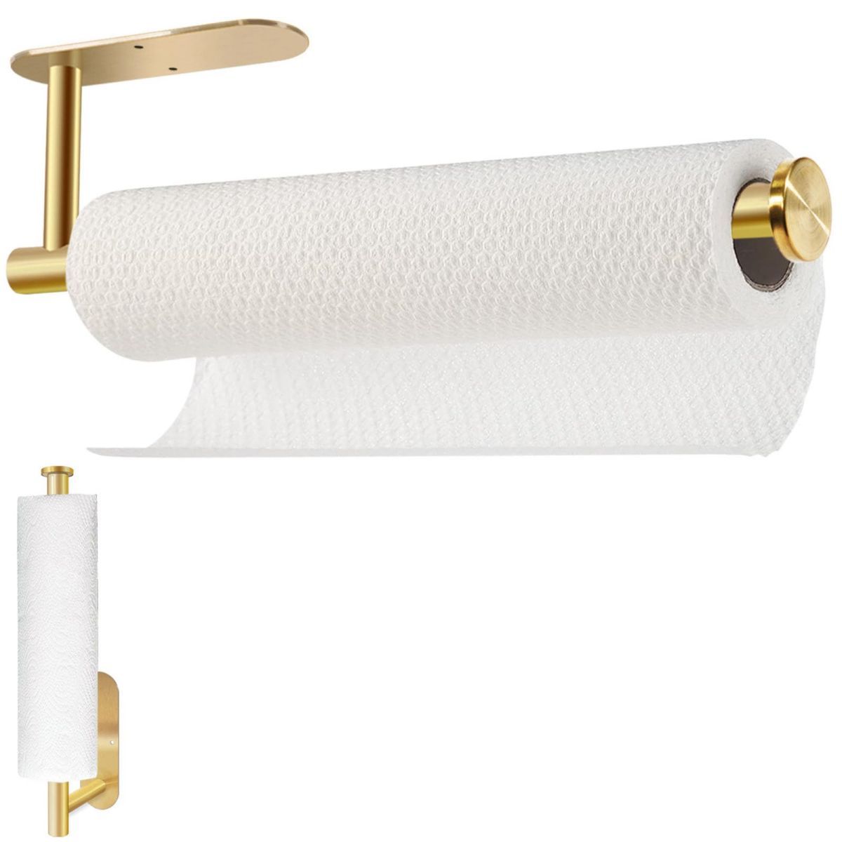 Fvviia Paper Towel Holder Under Cabinet Paper Towel Rack Self