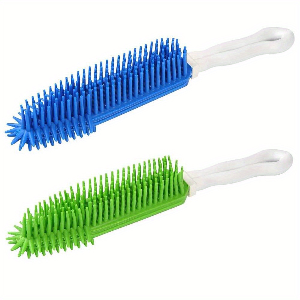 Carpet Cleaning Brush - Pack of 2 (Green+Green)