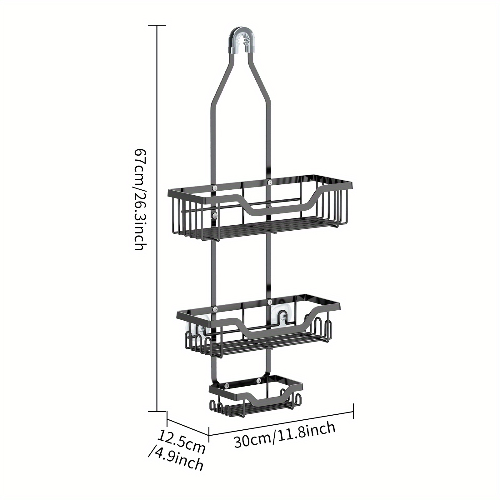 Long Hanging Shower Caddy