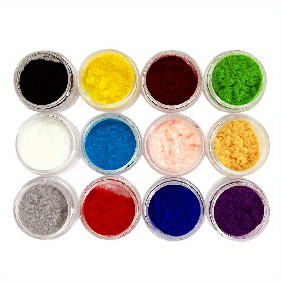  CHARMING MAY 2 Boxes Velvet Flocking Powder Grey Velvet Flocking  Nail Powder Pigment Nail Art Glitters for Velvet Manicure Nail Art Polish  Flocking Decorations for Winter (Grey Velvet) : Beauty 